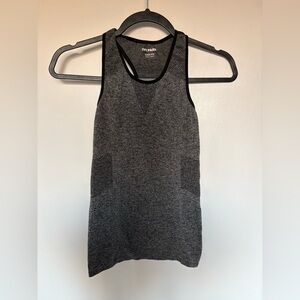 Ivy Park Seamless Racerback Tank | XXS/XS | Grey/Black